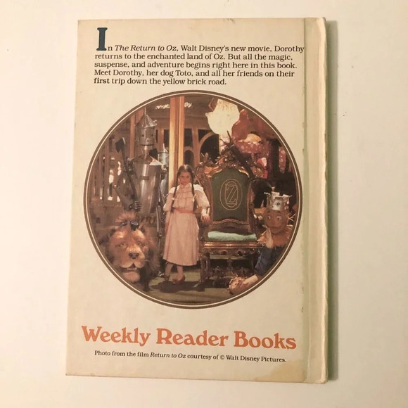 Vintage 1984 The Wizard  Of Oz Retold by William Furstenberg Weekly Reader - Picture 14 of 15